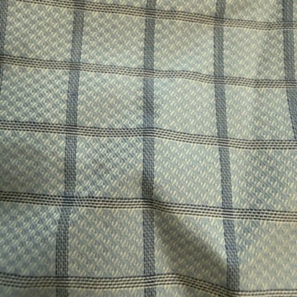 Hart Schaffner Marx Light Blue Windowpane Dress Shirt – Size Large - Picture 9 of 13